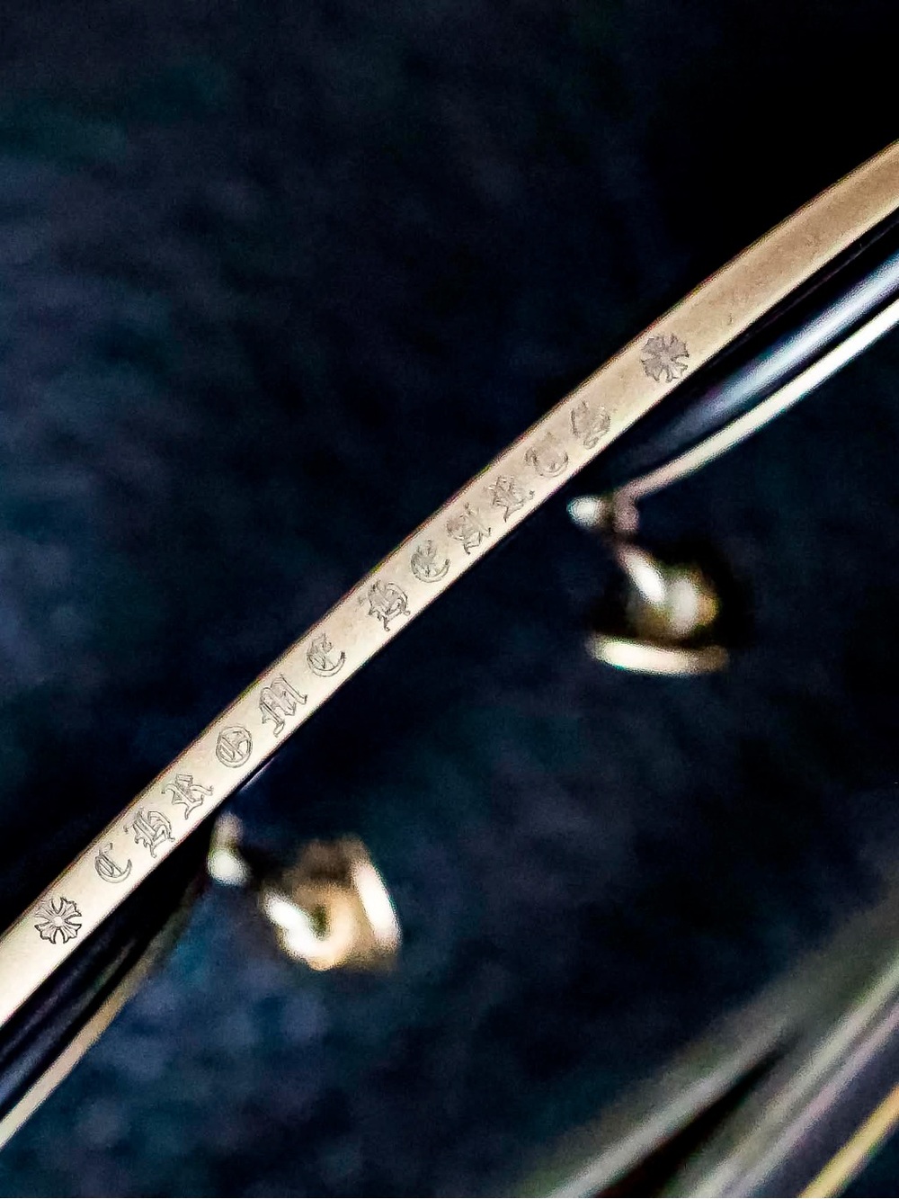 Very rare authentic Chrome Hearts Preyank II sunglasses - Picture 7 of 7